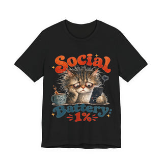 Social Battery Premium Tee