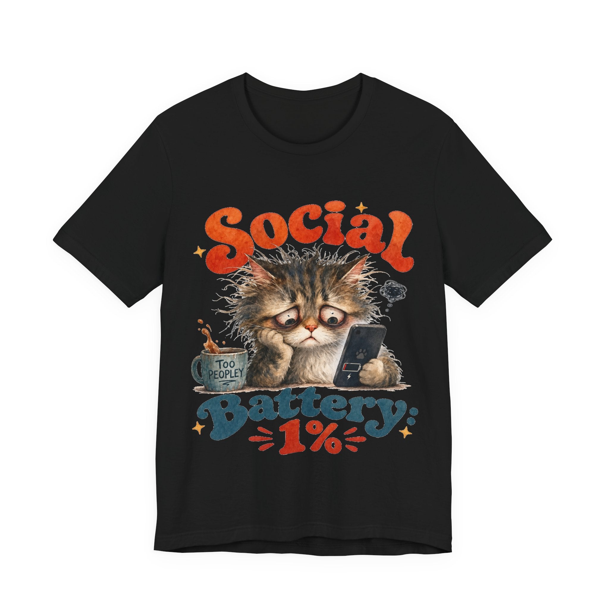 Social Battery Premium Tee