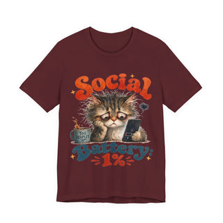 Social Battery Premium Tee