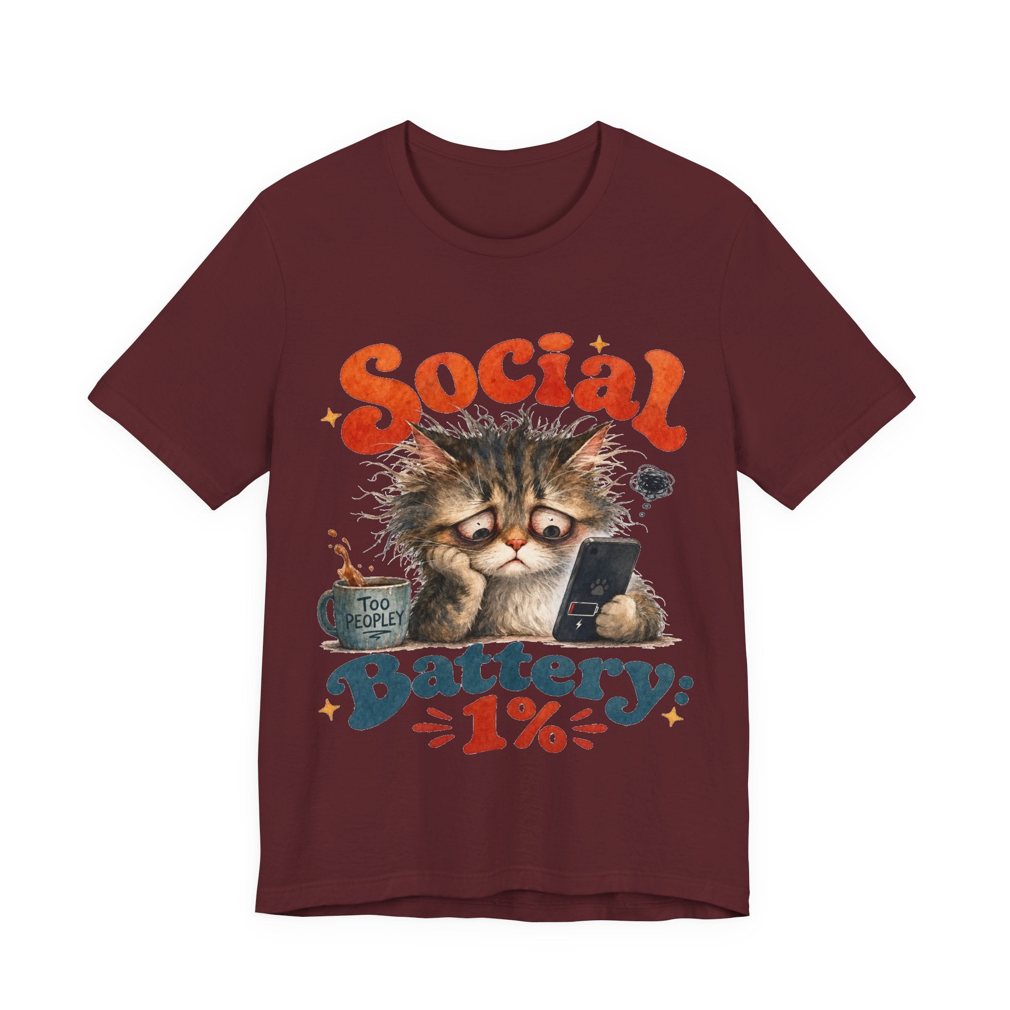 Social Battery Premium Tee