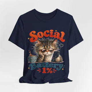 Social Battery Premium Tee