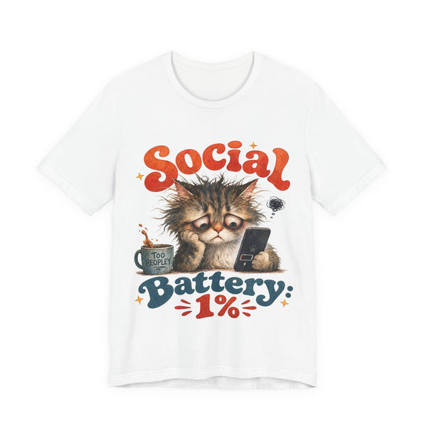 Social Battery Premium Tee
