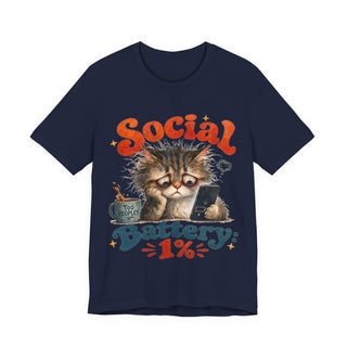 Social Battery Premium Tee