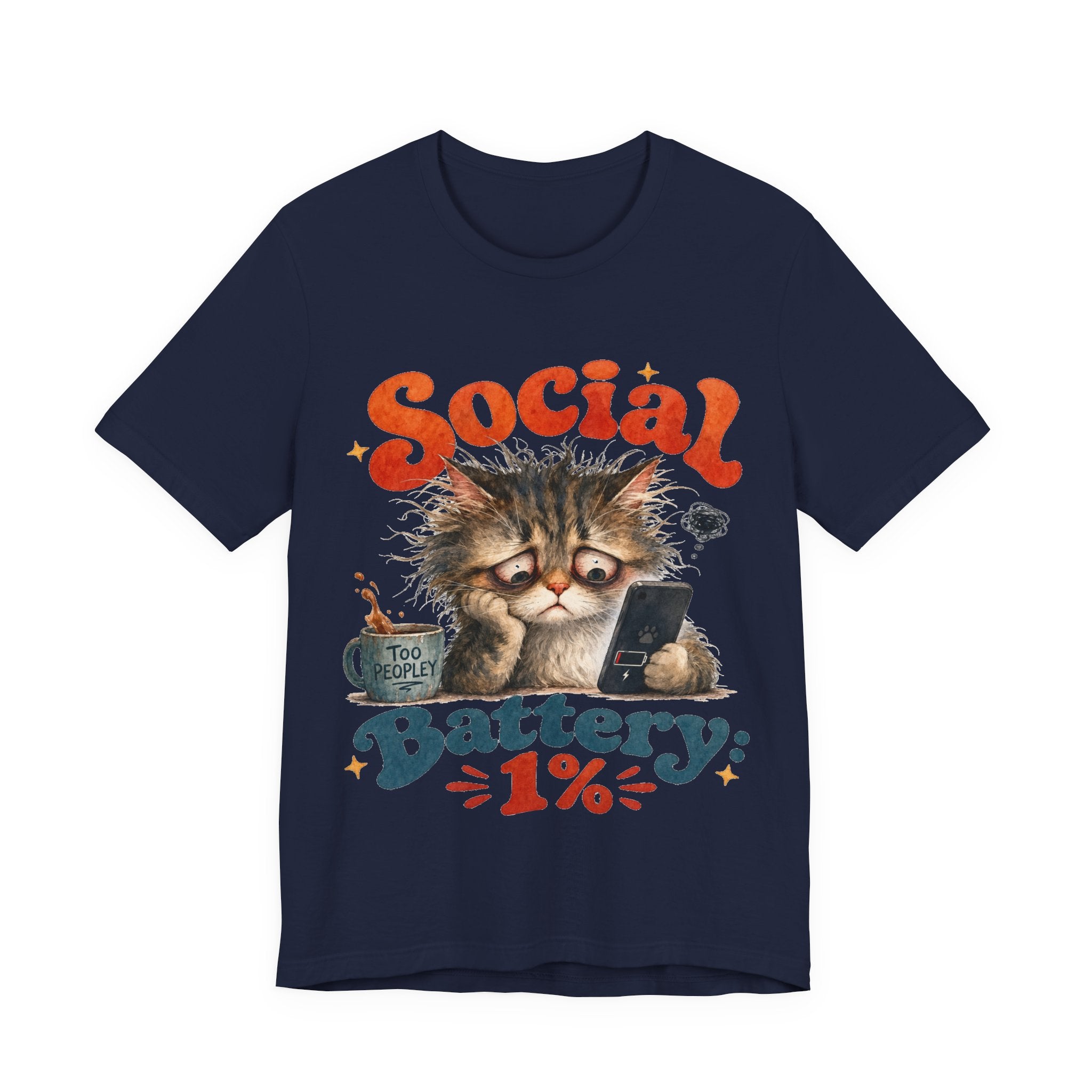 Social Battery Premium Tee