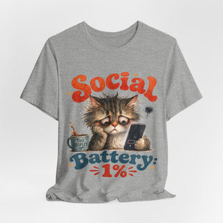 Social Battery Premium Tee